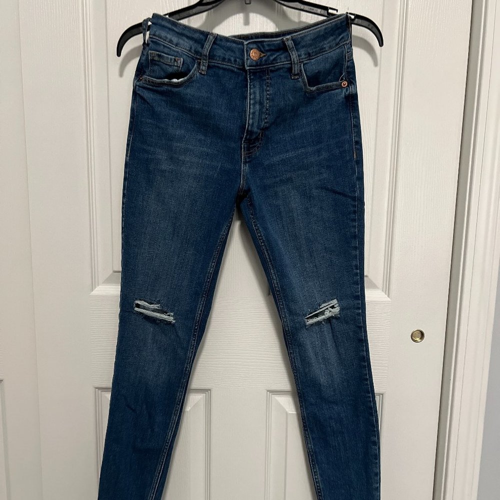 High rise Rockstar super skinny jeans